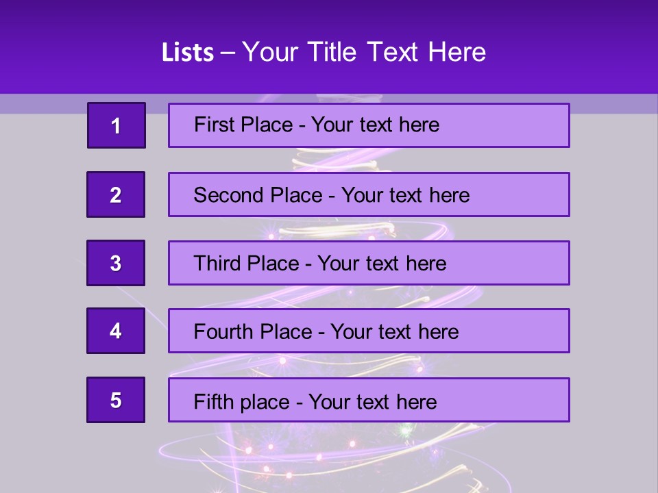 Ornaments Decoration Design PowerPoint Template