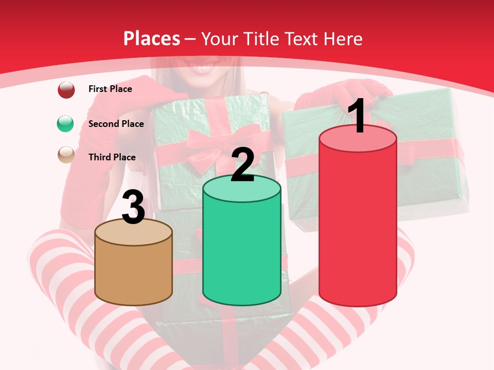 Many White Joy PowerPoint Template