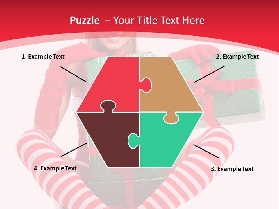 Many White Joy PowerPoint Template