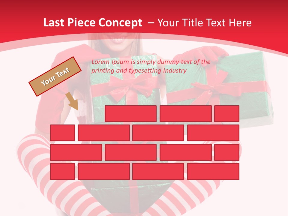 Many White Joy PowerPoint Template