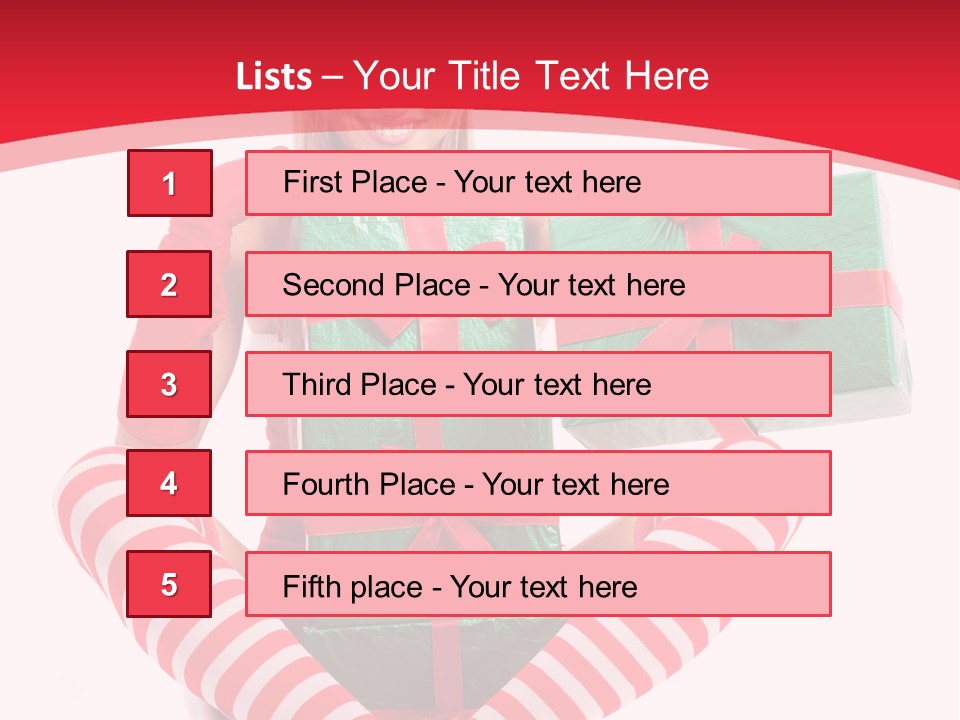 Many White Joy PowerPoint Template