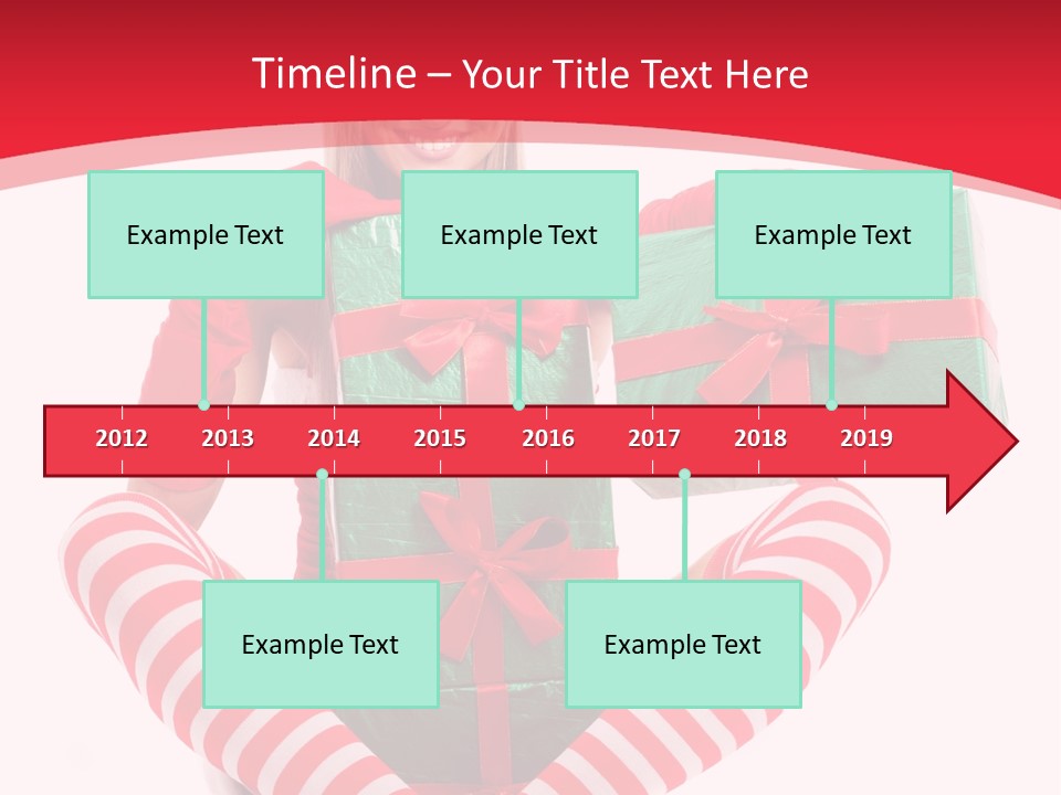 Many White Joy PowerPoint Template