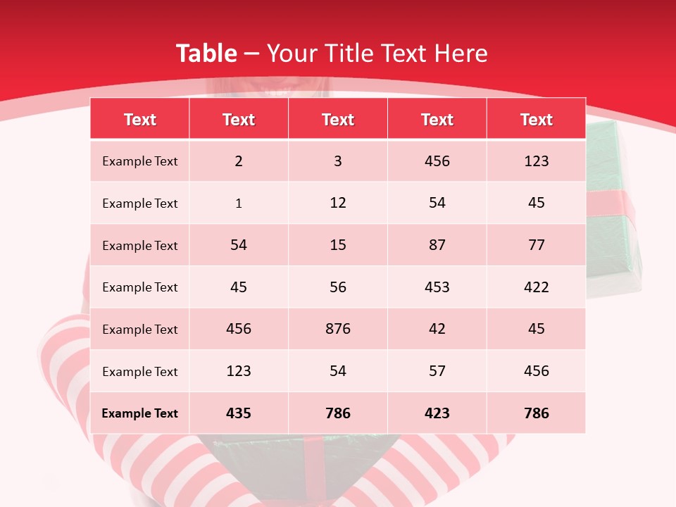 Many White Joy PowerPoint Template