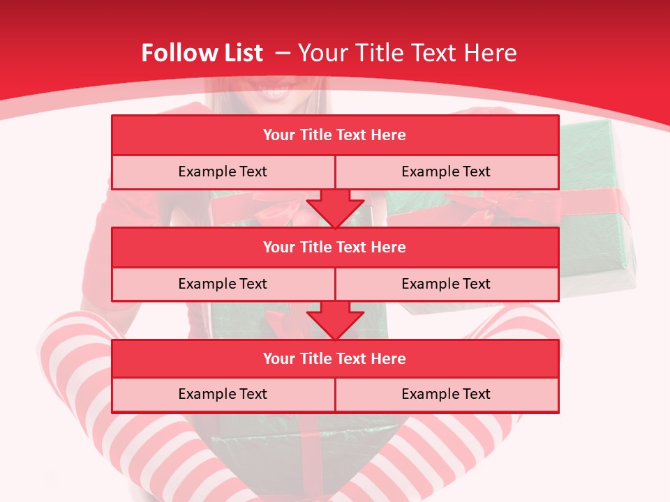 Many White Joy PowerPoint Template