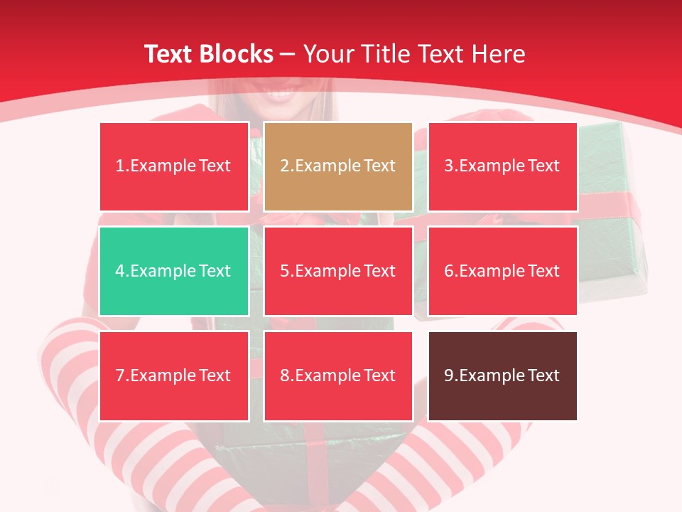 Many White Joy PowerPoint Template