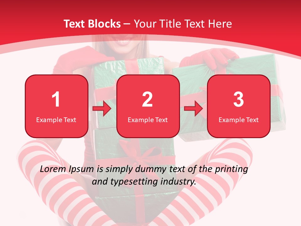 Many White Joy PowerPoint Template