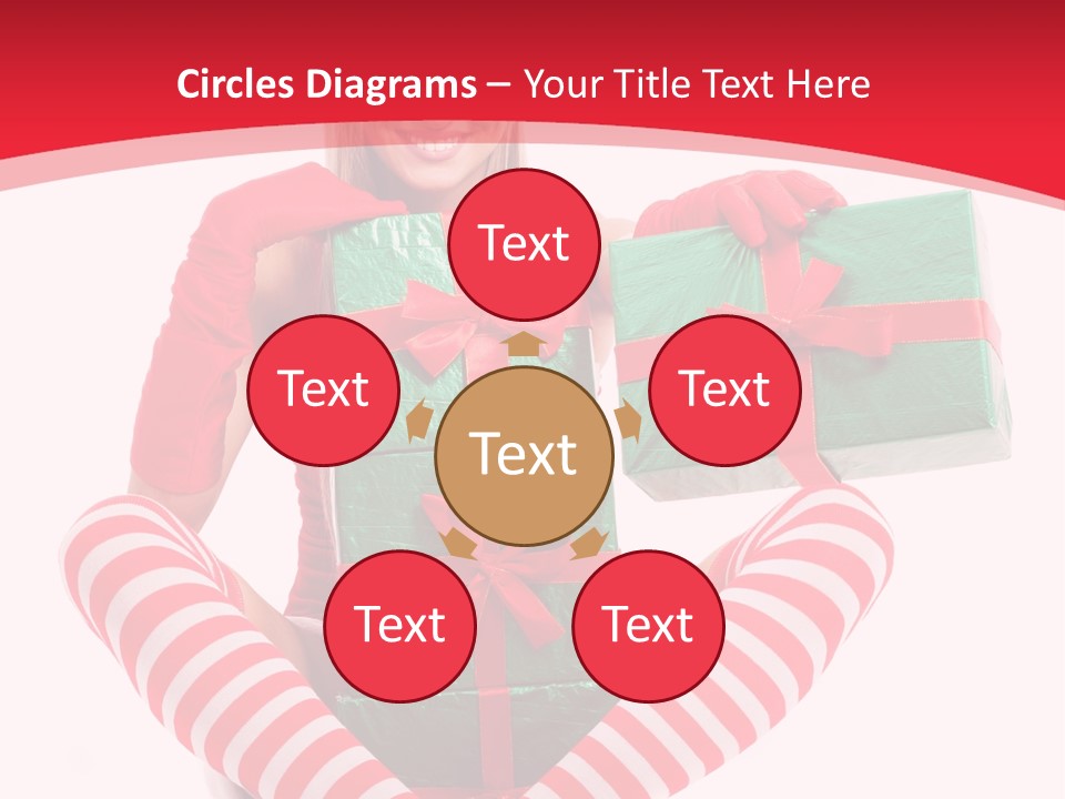 Many White Joy PowerPoint Template