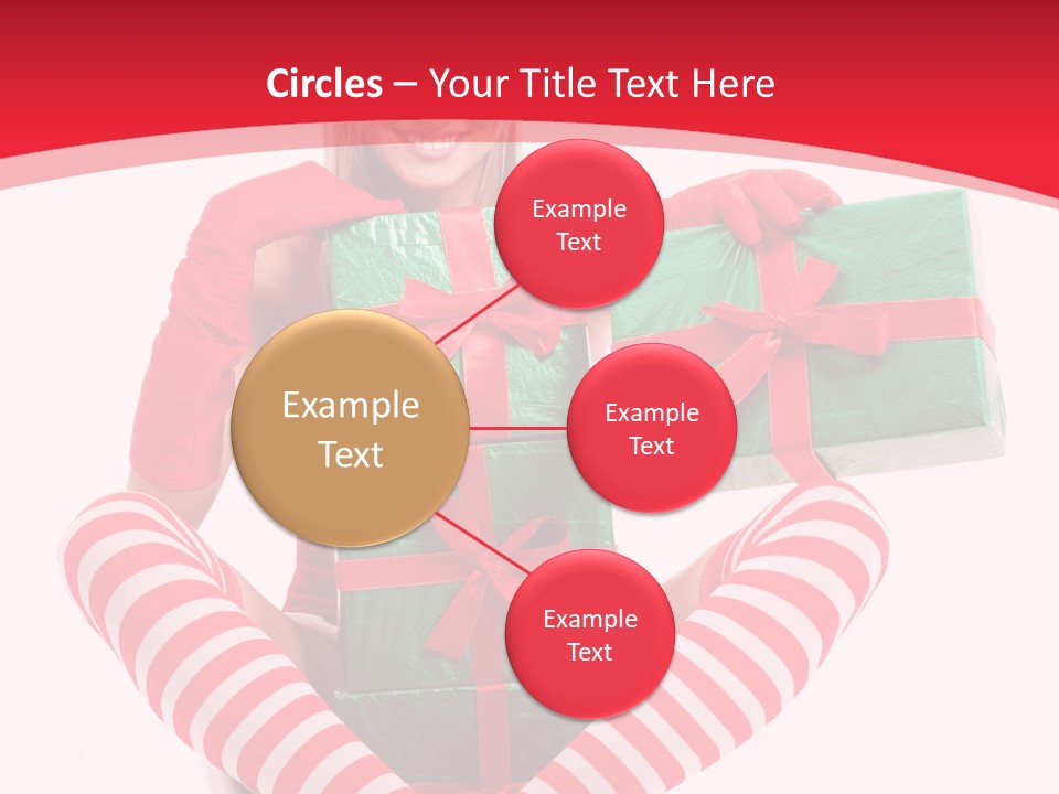 Many White Joy PowerPoint Template