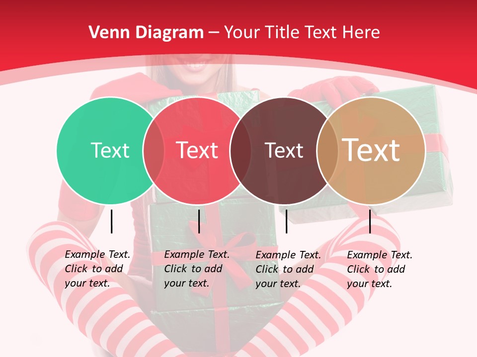 Many White Joy PowerPoint Template