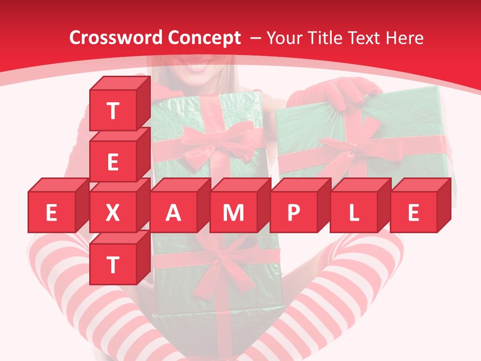 Many White Joy PowerPoint Template