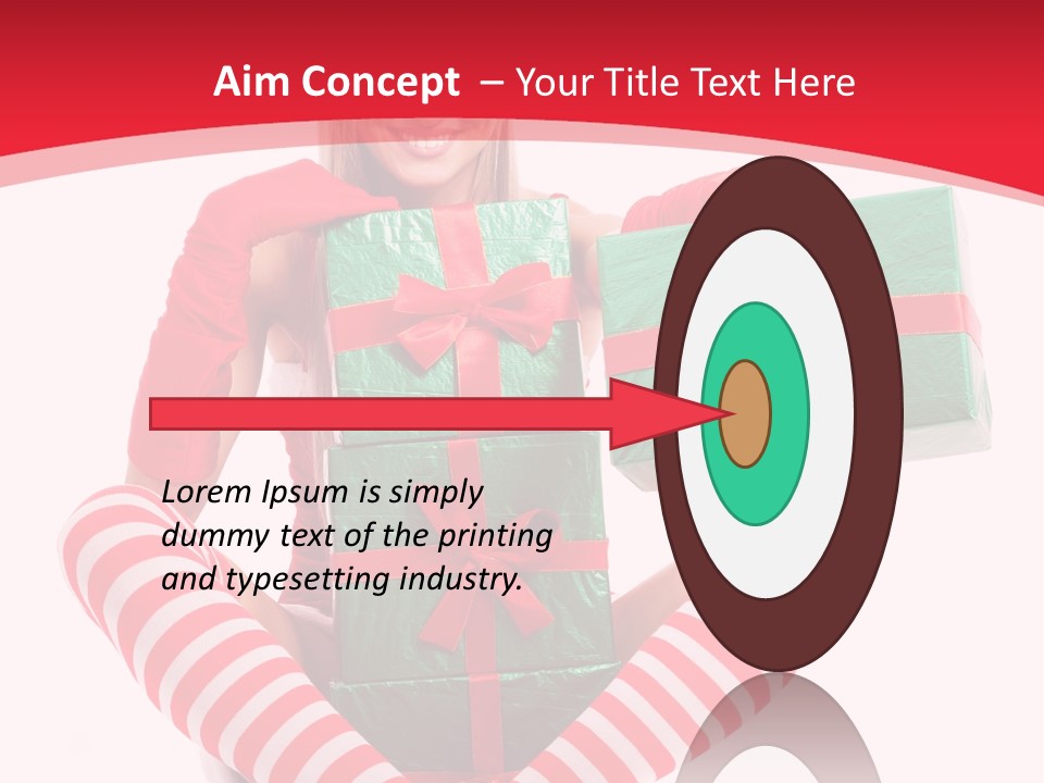 Many White Joy PowerPoint Template