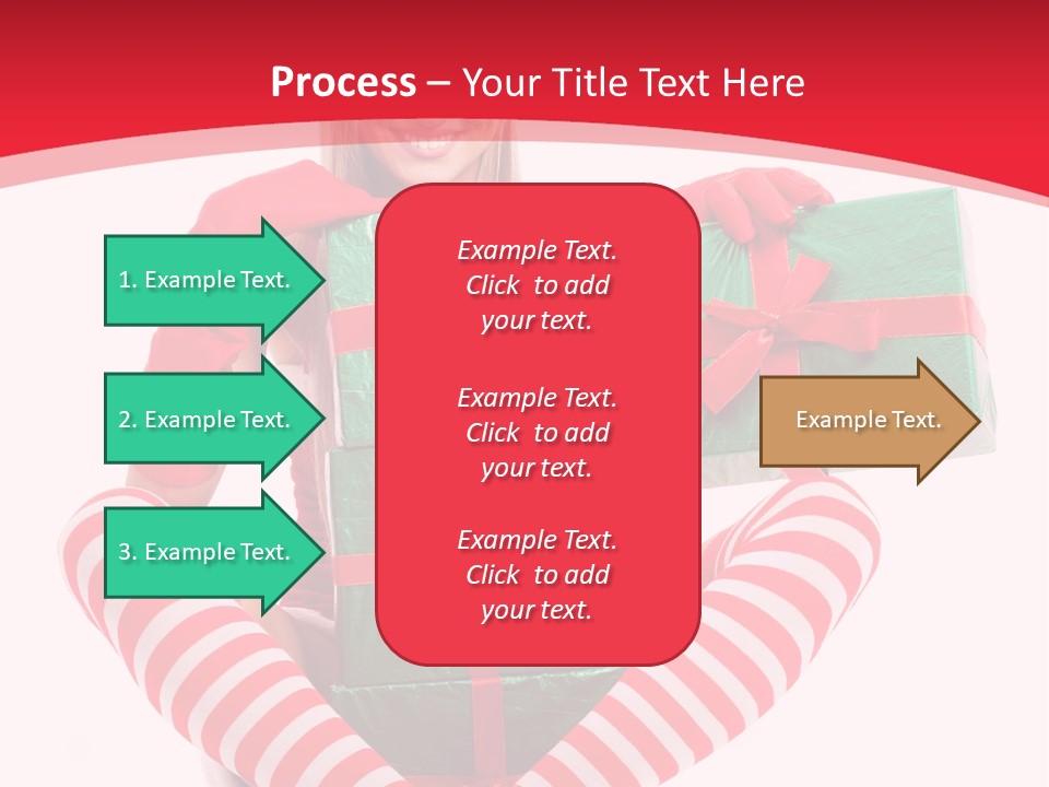 Many White Joy PowerPoint Template