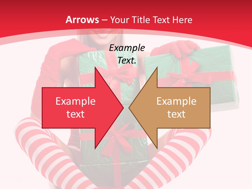 Many White Joy PowerPoint Template