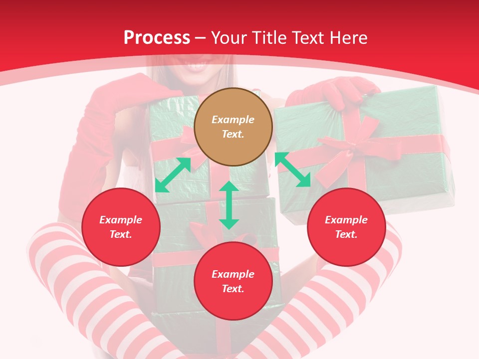 Many White Joy PowerPoint Template