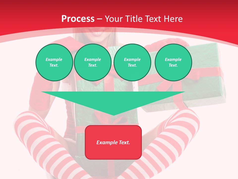 Many White Joy PowerPoint Template