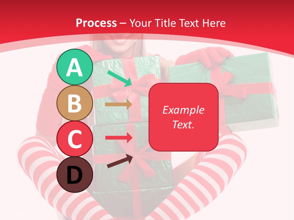 Many White Joy PowerPoint Template