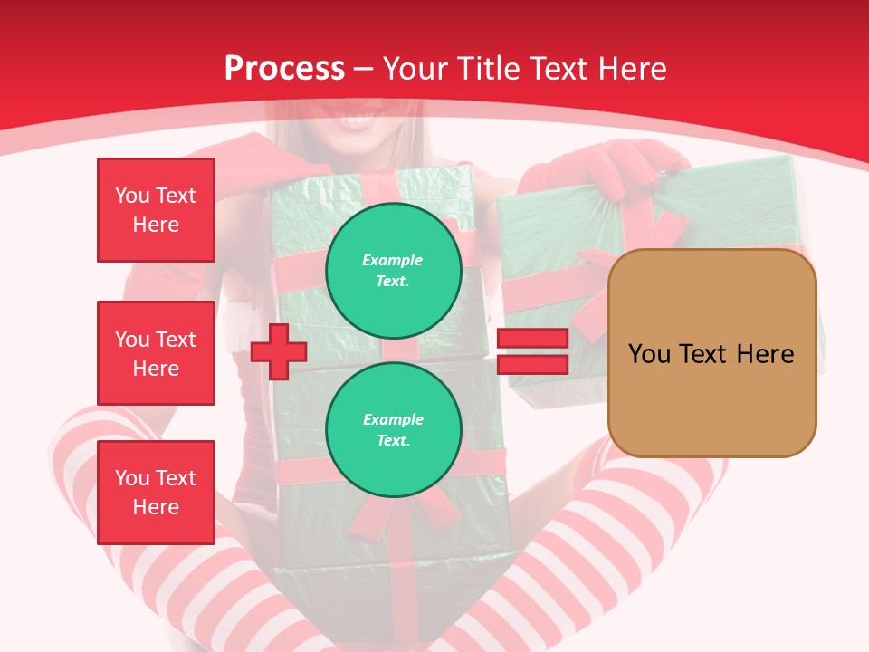 Many White Joy PowerPoint Template