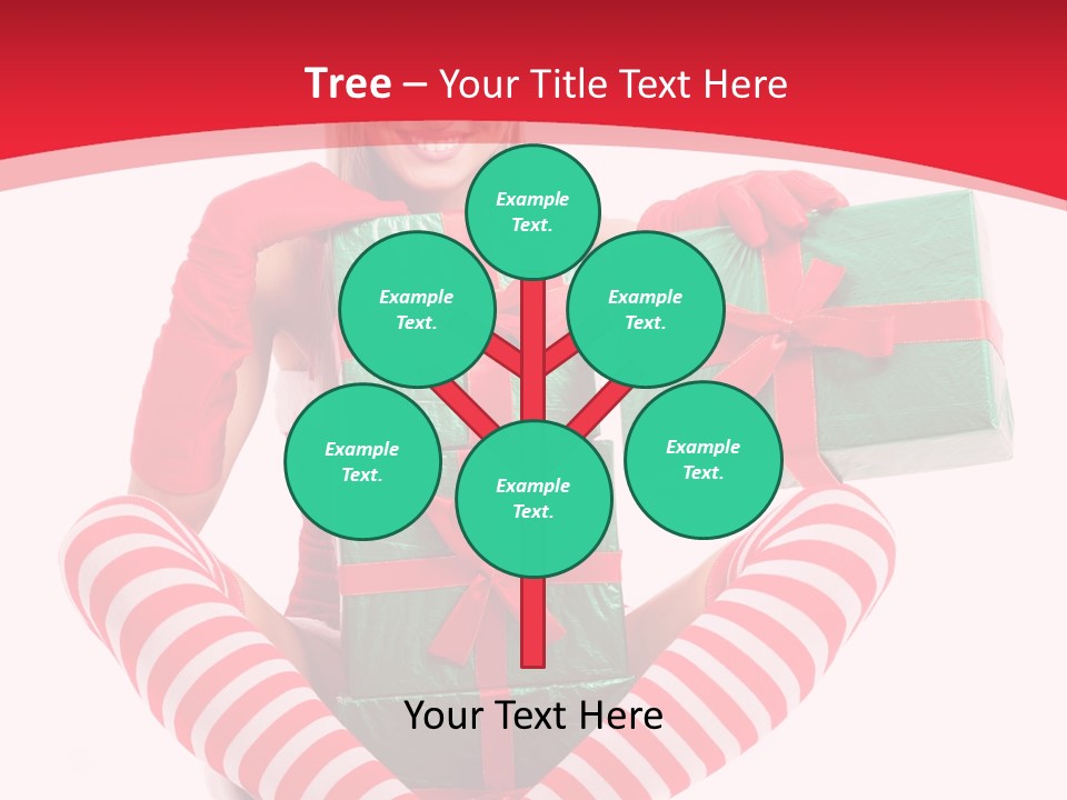 Many White Joy PowerPoint Template