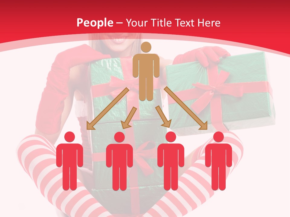 Many White Joy PowerPoint Template