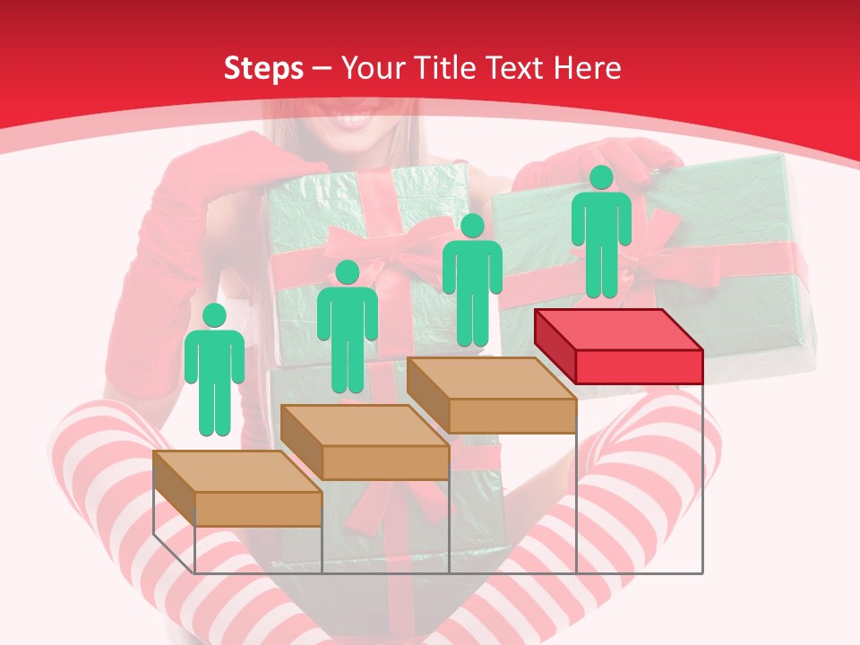 Many White Joy PowerPoint Template