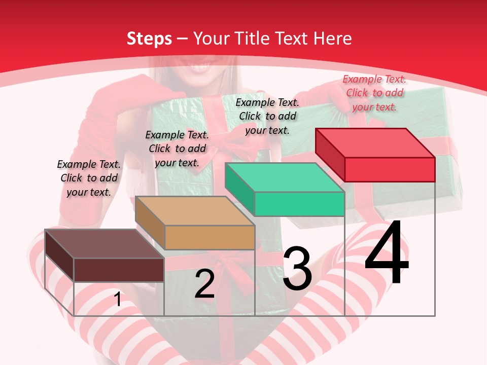 Many White Joy PowerPoint Template