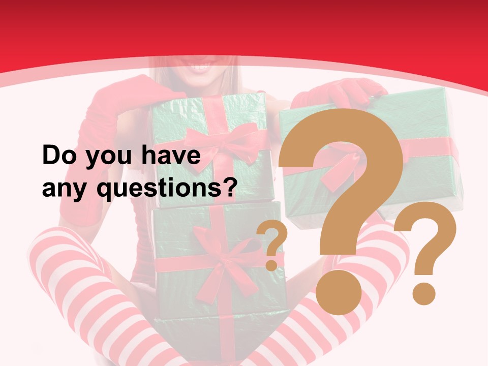 Many White Joy PowerPoint Template