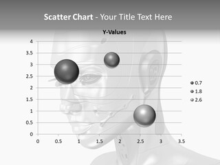 Woman Cy Ber Robotics PowerPoint Template