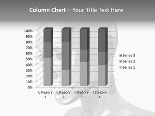 Woman Cy Ber Robotics PowerPoint Template