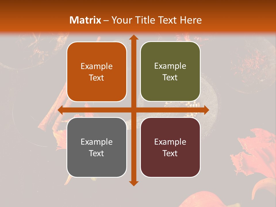 Flower Chilli Asia PowerPoint Template