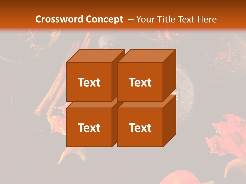 Flower Chilli Asia PowerPoint Template