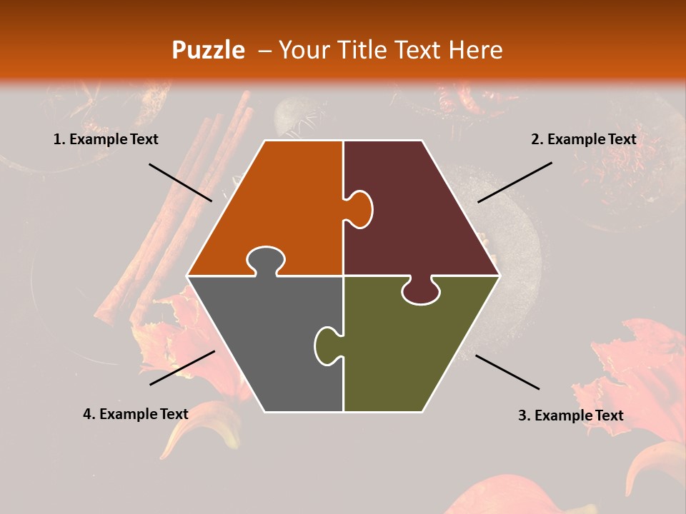 Flower Chilli Asia PowerPoint Template