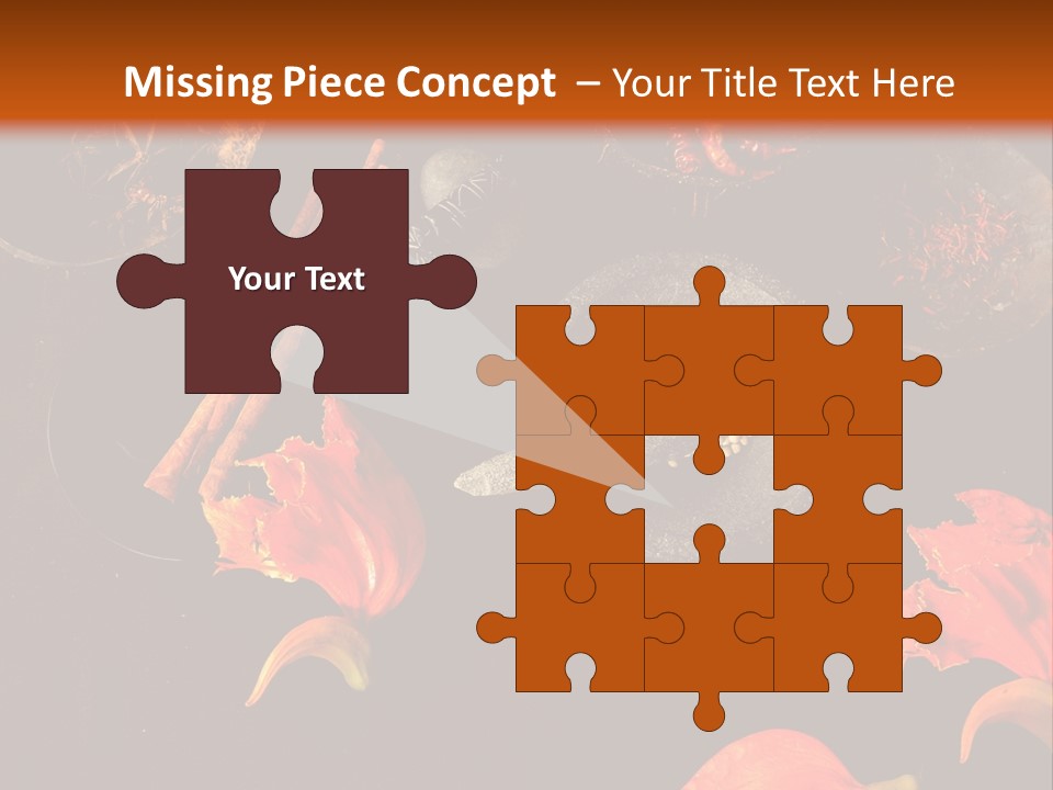 Flower Chilli Asia PowerPoint Template