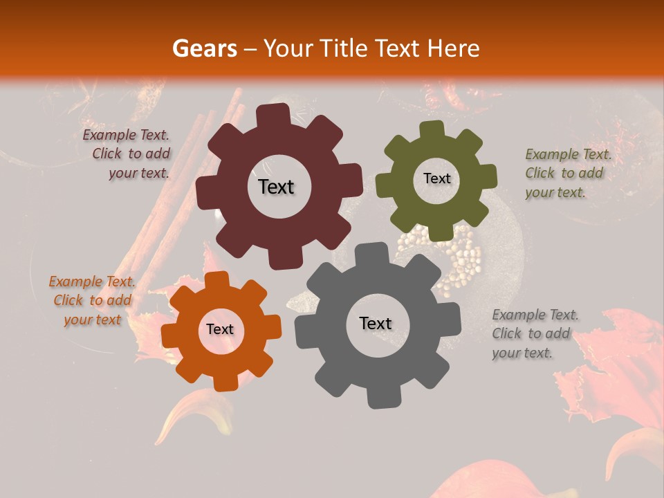 Flower Chilli Asia PowerPoint Template