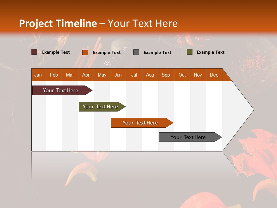 Flower Chilli Asia PowerPoint Template