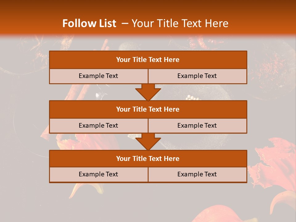 Flower Chilli Asia PowerPoint Template