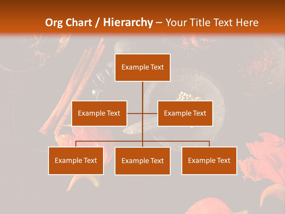 Flower Chilli Asia PowerPoint Template