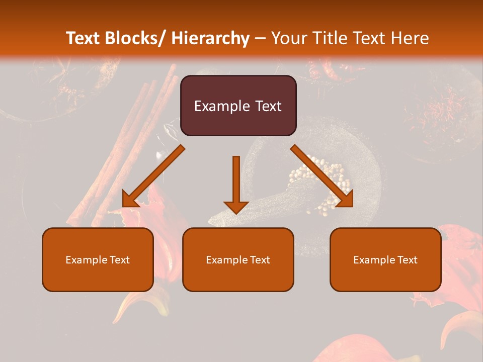 Flower Chilli Asia PowerPoint Template