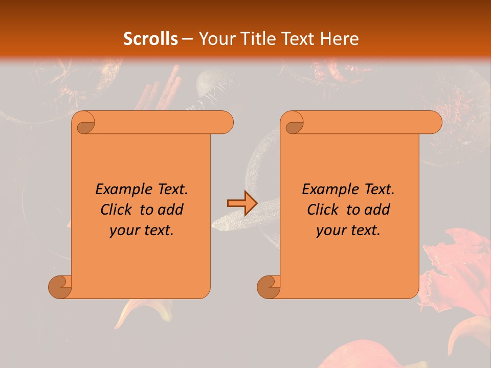 Flower Chilli Asia PowerPoint Template