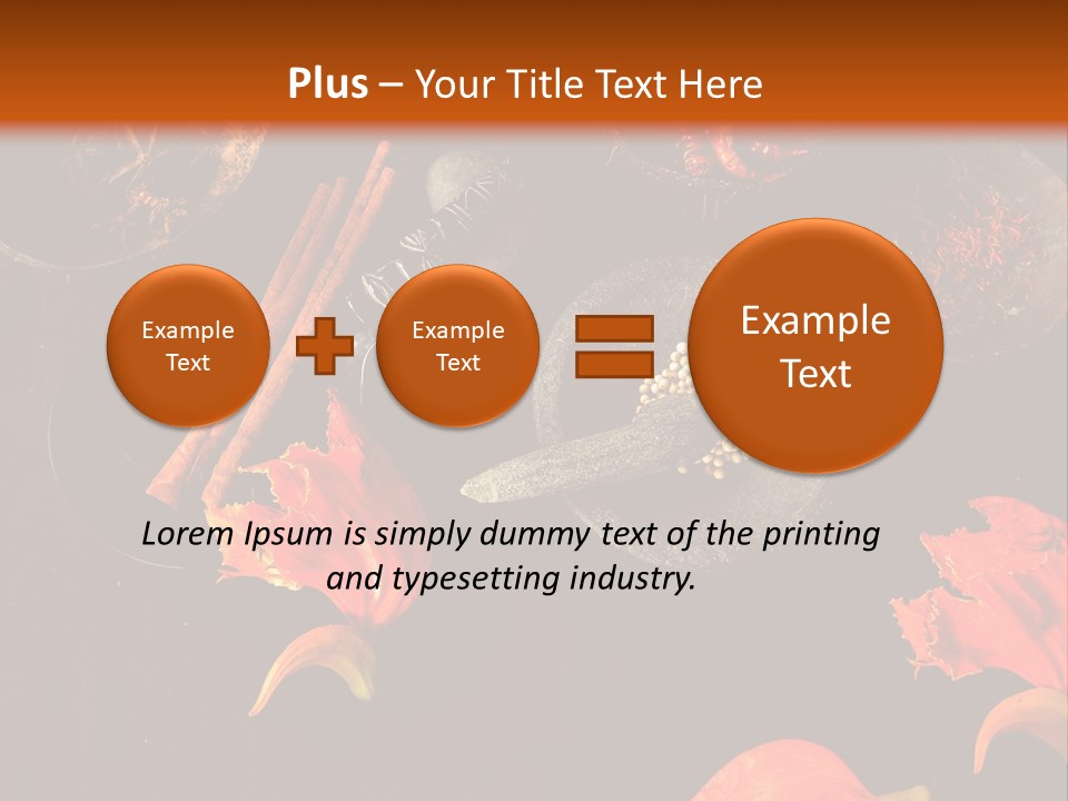 Flower Chilli Asia PowerPoint Template