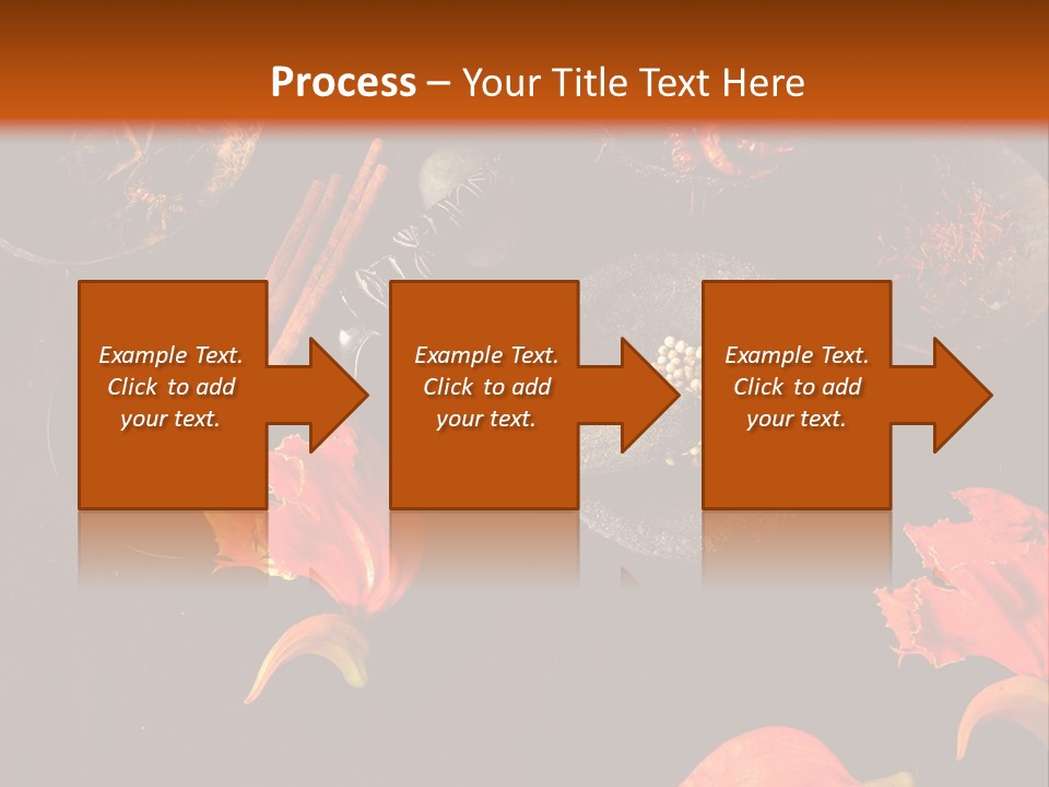 Flower Chilli Asia PowerPoint Template