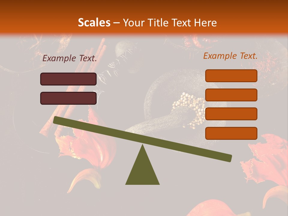 Flower Chilli Asia PowerPoint Template