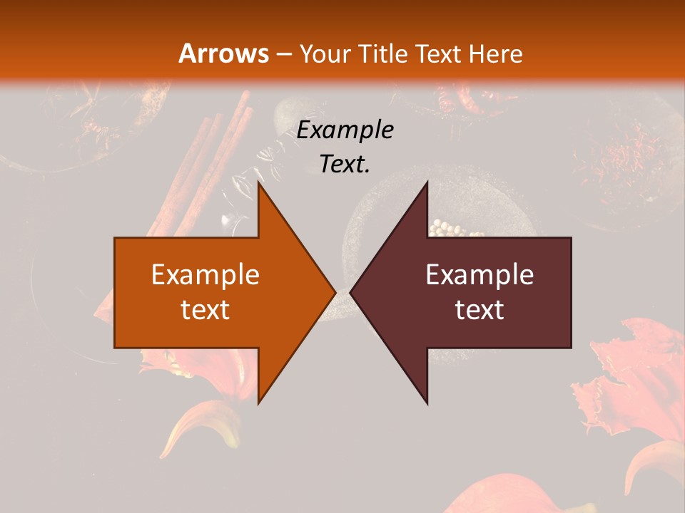 Flower Chilli Asia PowerPoint Template