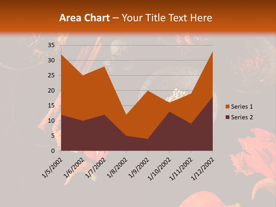 Flower Chilli Asia PowerPoint Template