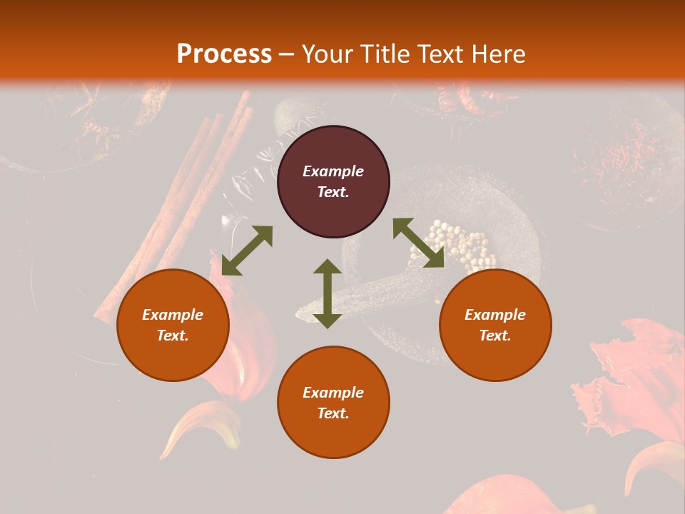 Flower Chilli Asia PowerPoint Template