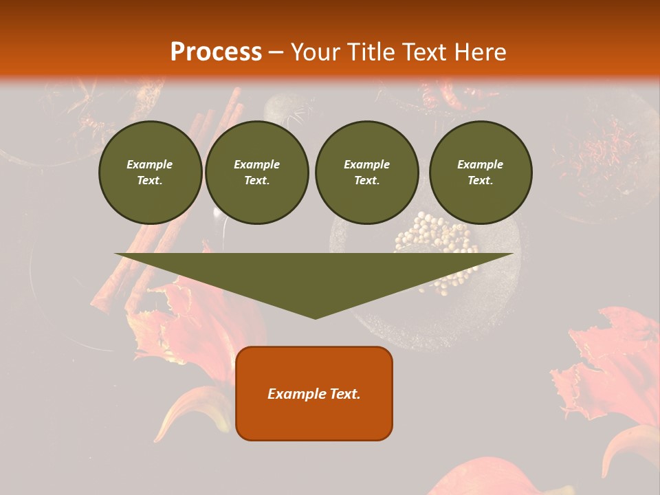 Flower Chilli Asia PowerPoint Template