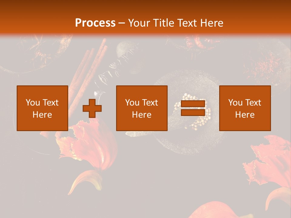 Flower Chilli Asia PowerPoint Template