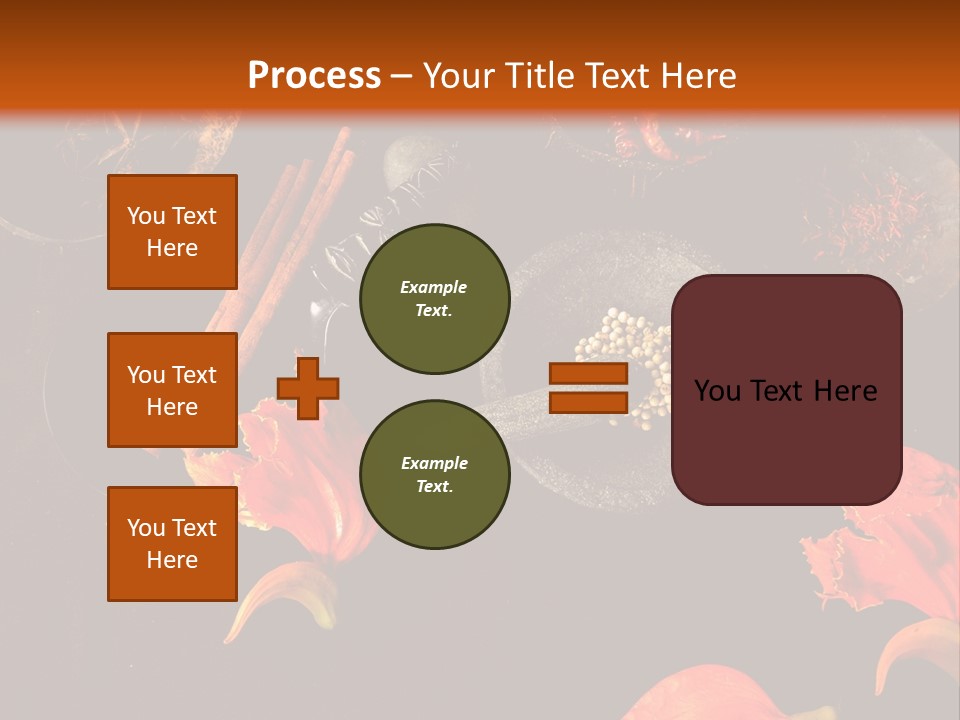 Flower Chilli Asia PowerPoint Template