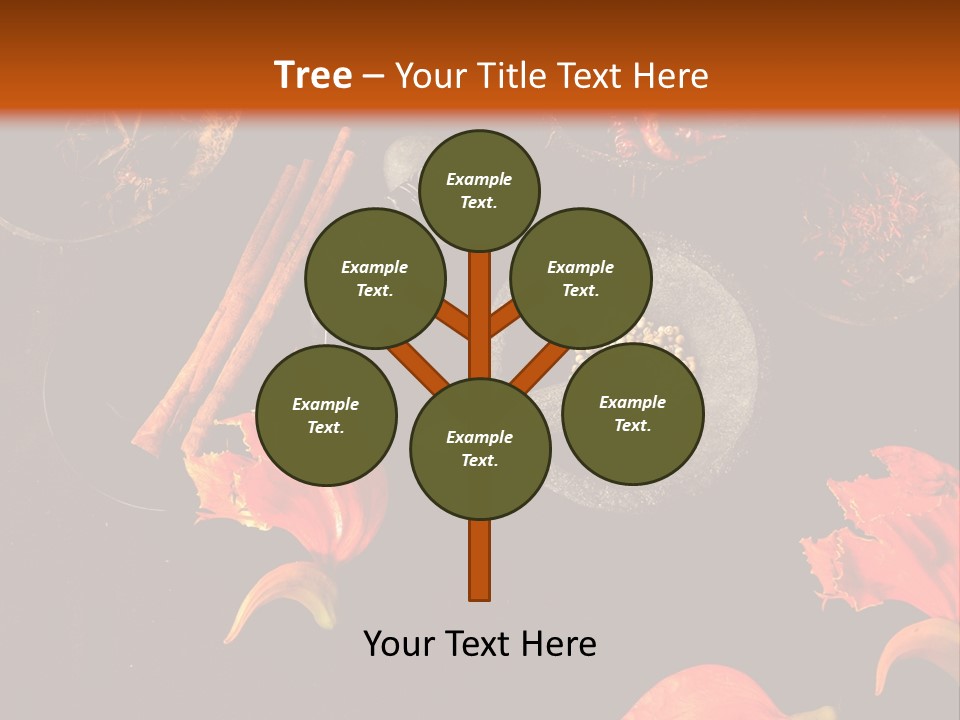 Flower Chilli Asia PowerPoint Template