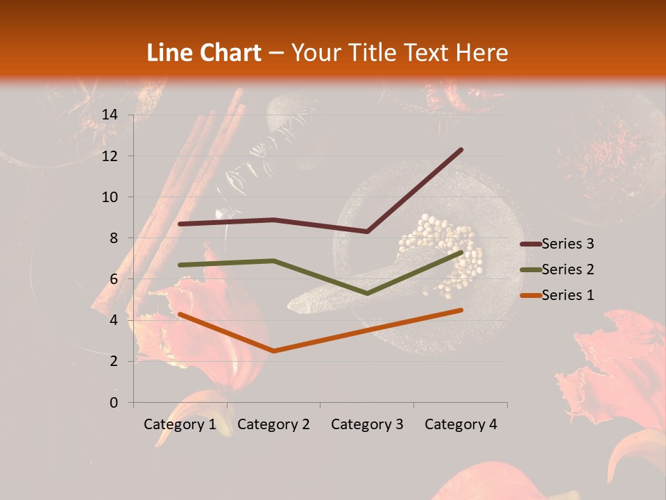 Flower Chilli Asia PowerPoint Template