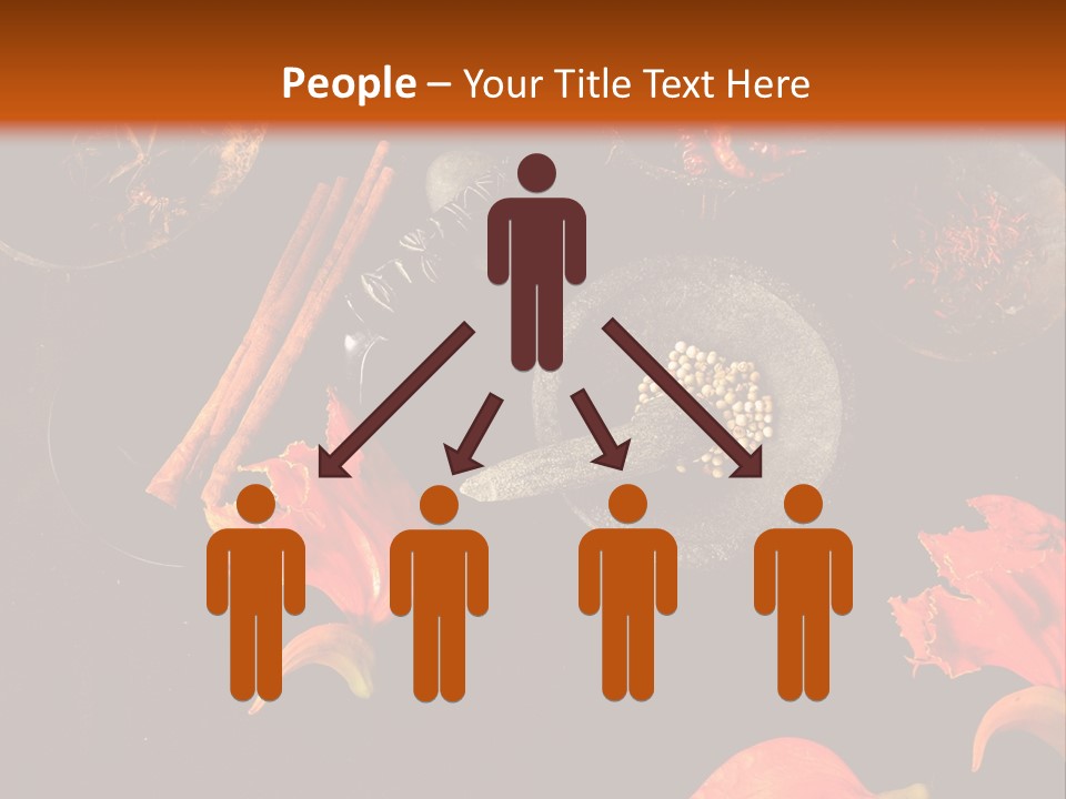 Flower Chilli Asia PowerPoint Template